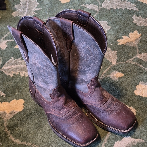 Cody James Other - Men's Western Leather Boots in Dark Brown